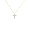18K Gold Tdw. 0.45ct Diamond Cross Necklace - 20733407 - H&H Jewellery Pty Ltd