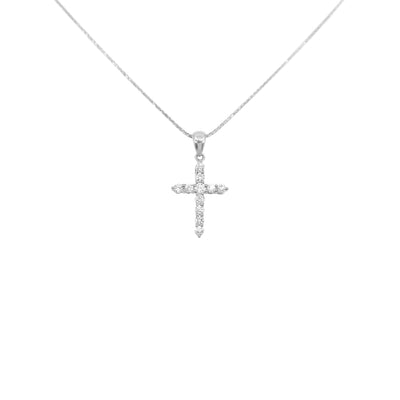 Copy of 18K Gold Tdw. 0.24ct Diamond Cross Necklace - 20733391 - NecklacesH&H Jewellery Pty Ltd