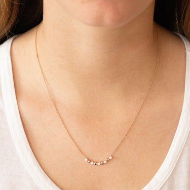 9K Rose Gold Tdw. 0.15ct Diamond Pendant - 20717537 - H&H Jewellery Pty Ltd