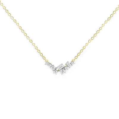 9K Yellow Gold Tdw. 0.15ct Diamond Pendant - 20717537 - H&H Jewellery Pty Ltd