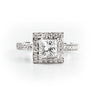 18K White Gold Tdw. 1.29ct Diamond Engagement Ring  | Diamond Rings Melbourne | Engagement Rings Melbourne | Wedding Rings Melbourne | H&H Jewellery