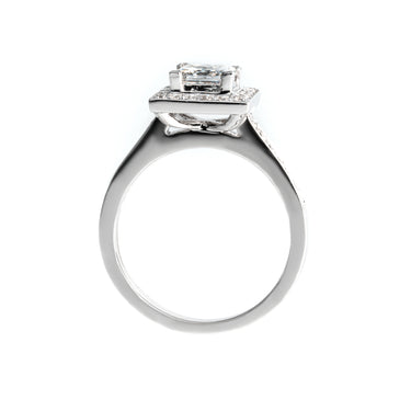18K White Gold Tdw. 1.29ct Diamond Engagement Ring  | Diamond Rings Melbourne | Engagement Rings Melbourne | Wedding Rings Melbourne | H&H Jewellery