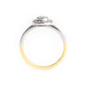 18K Yellow and White Tdw. 0.68ct Gold Diamond Engagement Ring | Diamond Rings Melbourne | Engagement Rings Melbourne | Wedding Rings Melbourne | H&H Jewellery