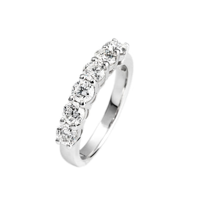 18K White Gold Tdw. 1.27ct Diamond Ring - 20686420 - H&H Jewellery Pty Ltd