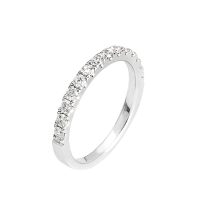 18K White Gold Tdw. 0.54ct Diamond Ring - 20690700 - H&H Jewellery Pty Ltd