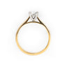 18K Yellow and White Gold 0.50ct Solitaire Diamond Engagement Ring | Diamond Rings Melbourne | Engagement Rings Melbourne | Wedding Rings Melbourne | H&H Jewellery