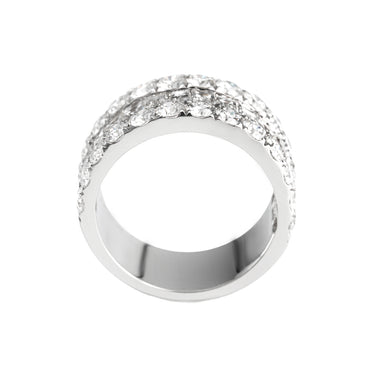 18K White Gold Tdw. 4.09ct Diamond Ring - 20686680 - H&H Jewellery Pty Ltd