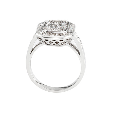 18K White Gold Tdw. 1.81ct Diamond Ring - 20683115 - H&H Jewellery Pty Ltd