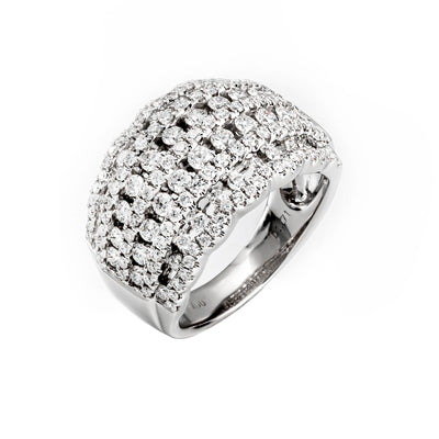 18K White Gold Tdw. 1.71ct Diamond Ring - 20674588 - H&H Jewellery Pty Ltd
