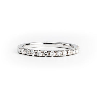 18K White Gold Tdw. 0.28ct Diamond Band Ring - 20659066 - H&H Jewellery Pty Ltd