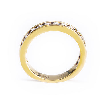 18K Yellow Gold Tdw. 1.00ct Diamond Ring - 20589028 - H&H Jewellery Pty Ltd