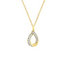9K Yellow Gold Tdw. 0.06ct Diamond Pendant - 20717193 - H&H Jewellery Pty Ltd
