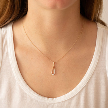 9K Yellow Gold Tdw. 0.07ct Diamond Pendant - 20717230 - H&H Jewellery Pty Ltd