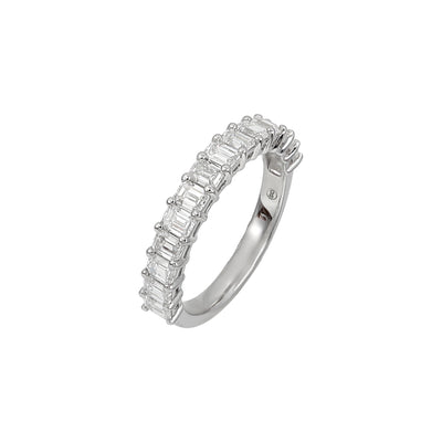 18K White Gold Tdw. 1.47ct Diamond Band Ring - 20733049 - H&H Jewellery Pty Ltd