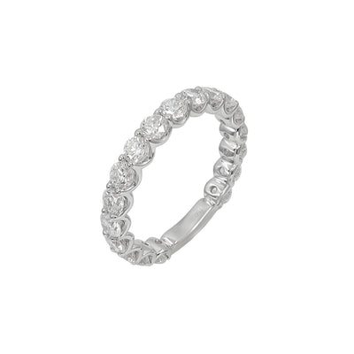 18K White Gold Tdw. 2.04ct Diamond Band Ring - 20733070 - H&H Jewellery Pty Ltd