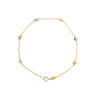 9K Yellow and White Gold Bracelet | Gold and Diamond Bracelets Melbourne | Gold and Diamond Bracelets Australia | H&H Jewellery