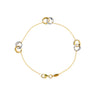 9K Yellow and White Gold Bracelet | Gold and Diamond Bracelets Melbourne | Gold and Diamond Bracelets Australia | H&H Jewellery