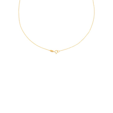 9K Yellow And White Gold Disc Necklace - WSGD90198.BIC - H&H Jewellery Pty Ltd