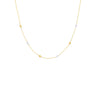9K Yellow And White Gold Disc Necklace - WSGD90198.BIC - H&H Jewellery Pty Ltd