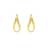 9K Yellow Gold Twisted Hoop Earrings | Gold Hoop Earrings Melbourne | Gold Hoop Earrings Australia | H&H Jewellery 