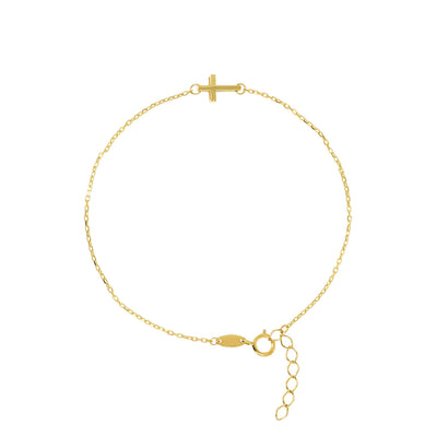 9K Yellow Gold Bracelet | Gold and Diamond Bracelets Melbourne | Gold and Diamond Bracelets Australia | H&H Jewellery