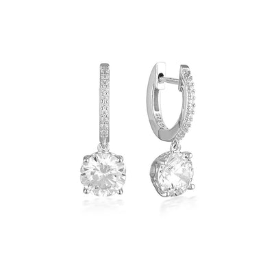 Georgini Luxe Regale Earrings Silver - H&H Jewellery Pty Ltd
