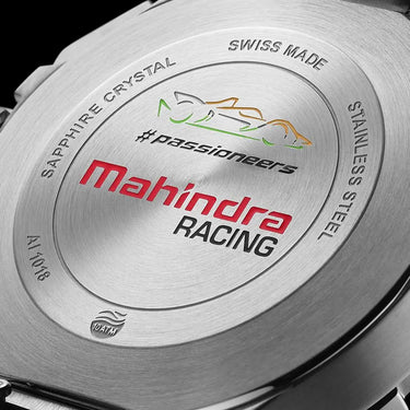 Maurice Lacroix - AIKON Chronograph Quartz Special Edition Mahindra Racing AI1018-TT031-130-2 - H&H Jewellery Pty Ltd