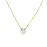 18K Yellow Gold Tdw. 0.21ct Diamond Necklace - 20727710 - H&H Jewellery Pty Ltd