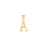 9K Gold Single Diamond 'A' Initial Pendant - DSNP-A - H&H Jewellery Pty Ltd