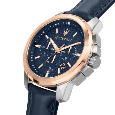 Maserati - Successo Navy Blue Chronograph R8871621015 - H&H Jewellery Pty Ltd