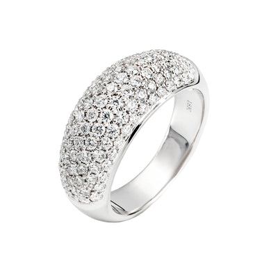 18K White Gold Tdw. 1.70ct Diamond Ring - 20690021 - H&H Jewellery Pty Ltd