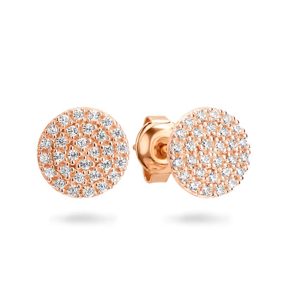 PAVO ROSE GOLD EARRING - H&H Jewellery Pty Ltd