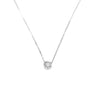 18K White Gold 0.07ct Diamond Necklace - 20727796 - H&H Jewellery Pty Ltd