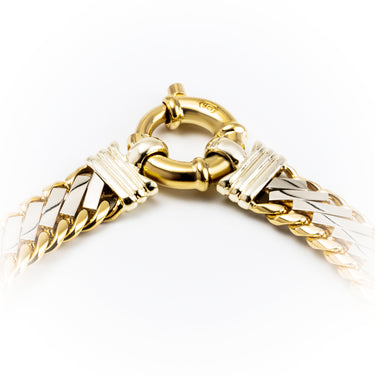 9K Yellow & White Gold Australian Made Bracelet | Gold and Diamond Tennis Bracelet Melbourne | Gold and Diamond Tennis Bracelet Australia | H&H Jewellery