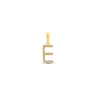 9K Gold Diamond 'E' Initial Pendant - DSSP-E - H&H Jewellery Pty Ltd