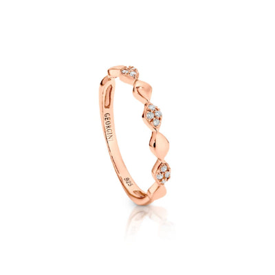GEORGINI AURORA ROSE GOLD BAND - H&H Jewellery Pty Ltd