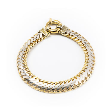 9K Yellow & White Gold Australian Made Bracelet | Gold and Diamond Tennis Bracelet Melbourne | Gold and Diamond Tennis Bracelet Australia | H&H Jewellery