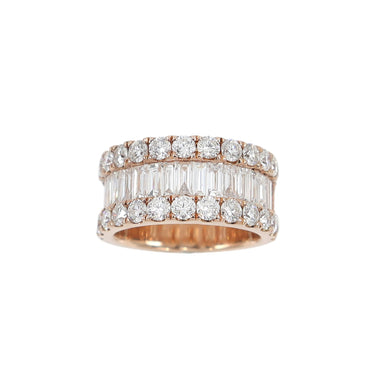 18K Rose Gold Diamond Ring | H&H Jewellery Melbourne 