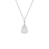 9K White Gold Tdw. 0.50ct Diamond Pendant - 20713942 - H&H Jewellery Pty Ltd