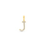 9K Gold Diamond 'J' Initial Pendant - DSSP-J - H&H Jewellery Pty Ltd