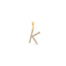 9K Gold Diamond 'K' Initial Pendant - DSSP-K - H&H Jewellery Pty Ltd