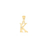 9K Gold Single Diamond 'K' Initial Pendant - DSNP-K - H&H Jewellery Pty Ltd