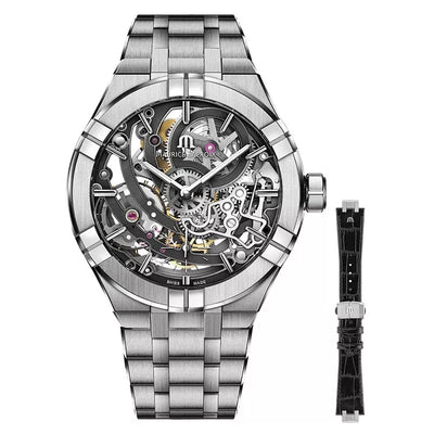 Maurice Lacroix - AIKON Automatic Skeleton 45mm AI6028-SS002-030-1 - H&H Jewellery Pty Ltd