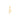 9K Gold Single Diamond 'P' Initial Pendant - DSNP-P - H&H Jewellery Pty Ltd