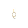 9K Gold Diamond 'Q' Initial Pendant - DSSP-Q - H&H Jewellery Pty Ltd