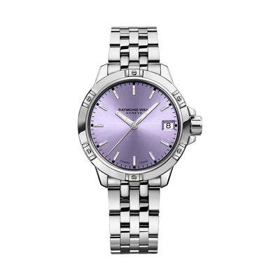 Raymond Weil - Tango Classic Ladies Quartz Lavender Dial Steel Date 30 mm Watch | Raymond Weil Watches Melbourne | Raymond Weil Watches Australia | H&H Jewellery