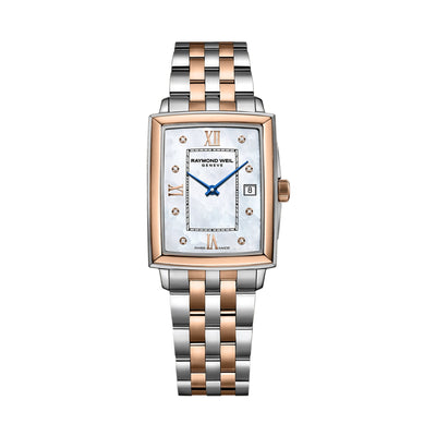 Raymond Weil - Toccata Ladies Two-tone Rose Gold Quartz Watch 5925-SP5-00995 - WatchesH&H Jewellery Pty Ltd