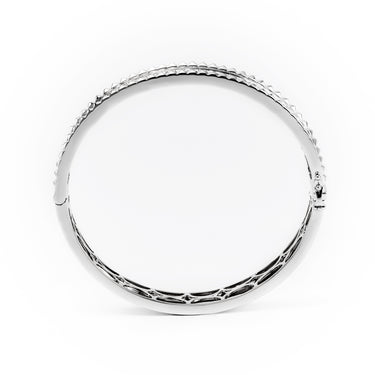 18K White Gold Tdw. 2.16ct Diamond Bangle | Gold and Diamond Tennis Bracelet Melbourne | Gold and Diamond Tennis Bracelet Australia | H&H Jewellery