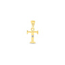 9K Gold Single Diamond 'T' Initial Pendant - DSNP-T - H&H Jewellery Pty Ltd