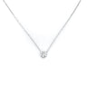 18K White Gold Tdw. 0.20ct Diamond Necklace - 20727727 - H&H Jewellery Pty Ltd